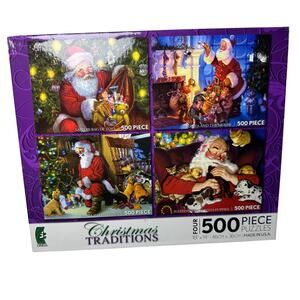 Christmas traditions 4-500 piece puzzles
